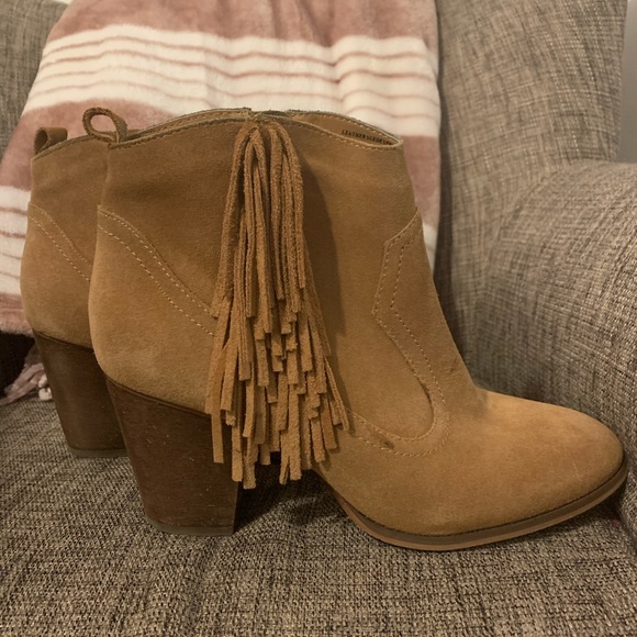 Restricted Shoes - Suede Booties